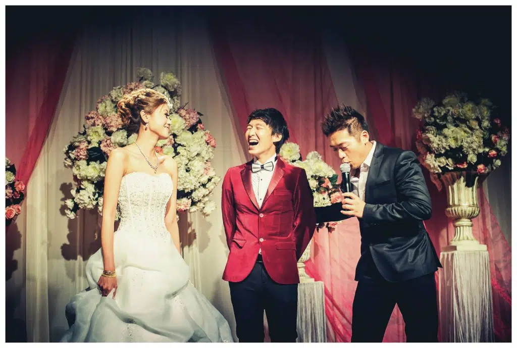 Wedding Emcee Singapore James Yang Marina Bay Sands Wedding