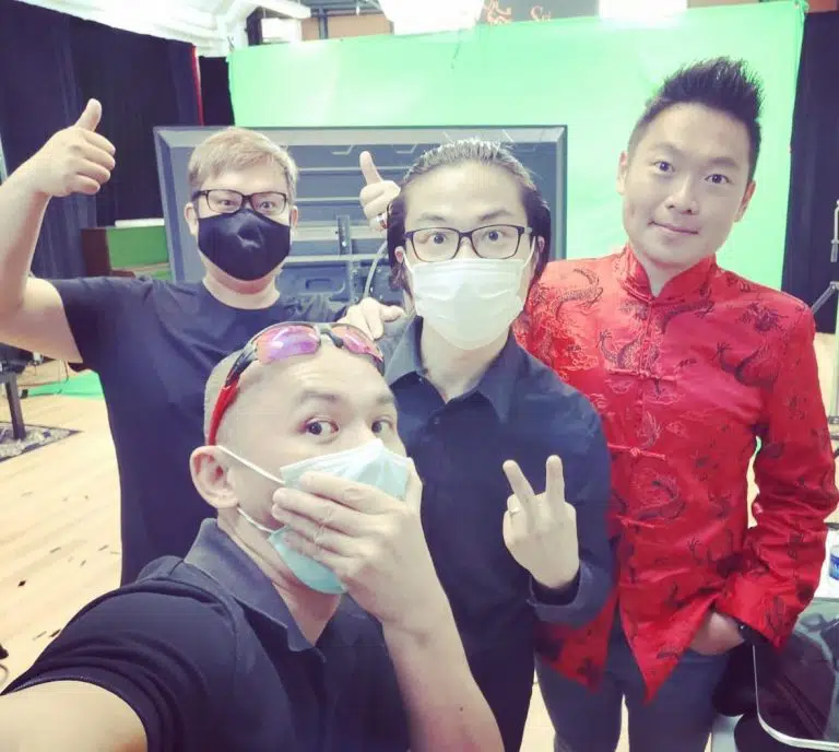 Virtual Events Emcee James Yang With Alfred, Nique Tan & Felix