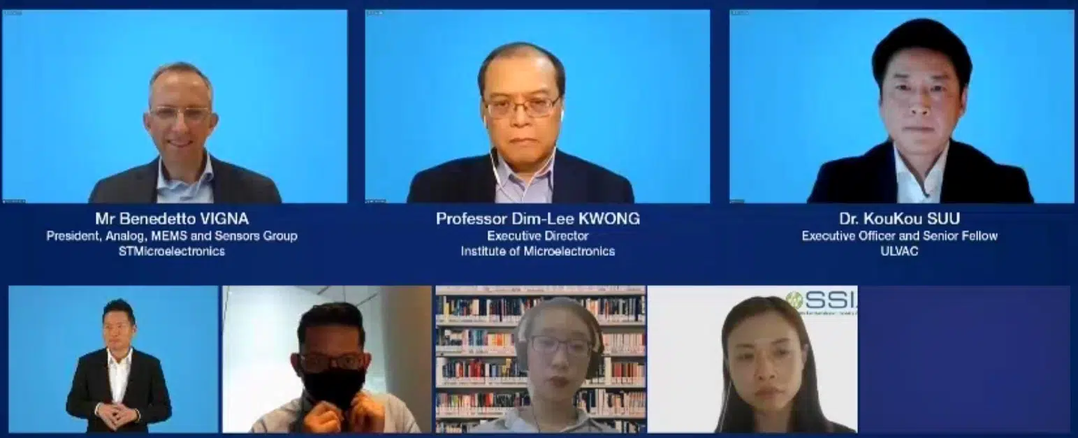 Virtual Events Emcee James Yang With ST Singapore Media Event