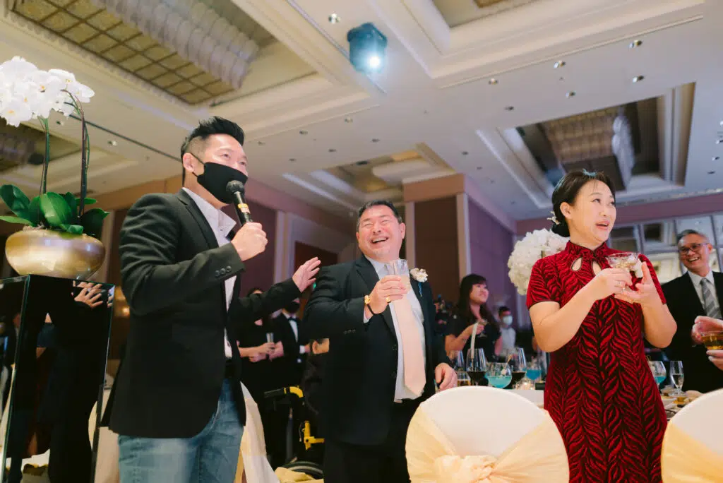 Professional Emcee Wedding Emcee Singapore James Yang - Angelina & JJ