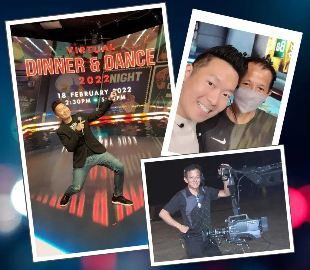 Singapore Emcee James Yang hosting Virtual Event